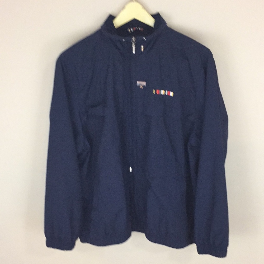 Vintage Y2K Women’s Mesh Lined Windbreaker Jacket Size XL